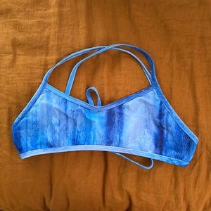 Jolyn swim Ryan bikini top tie dye